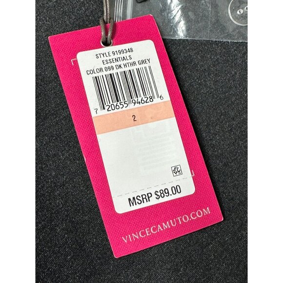 Vince Camuto Essentials Womens Size 2 Dark Heather Gray Dress Pants New - Picture 5 of 7